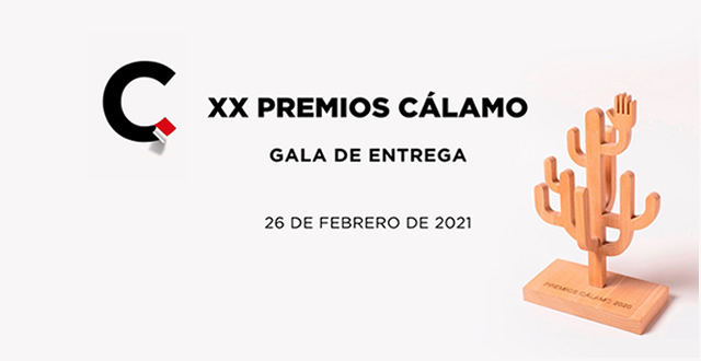 Entrega de los Premios Cálamo 2020